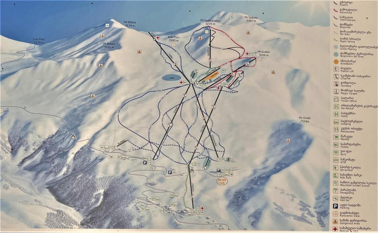Winter Flat - Orange Ski Gudauri Exterior photo